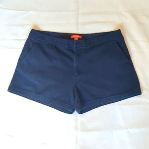 Dark Blue Denim Shorts